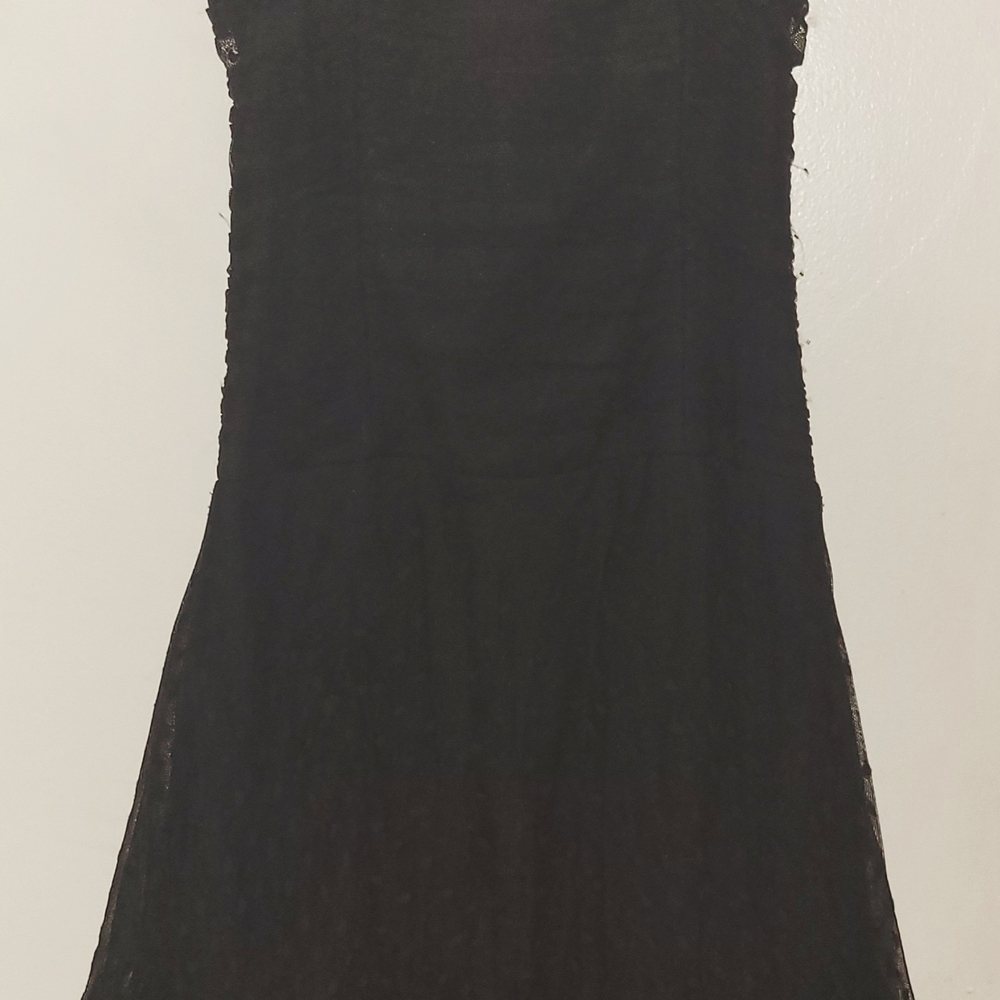 Elegant Black Lace Dress